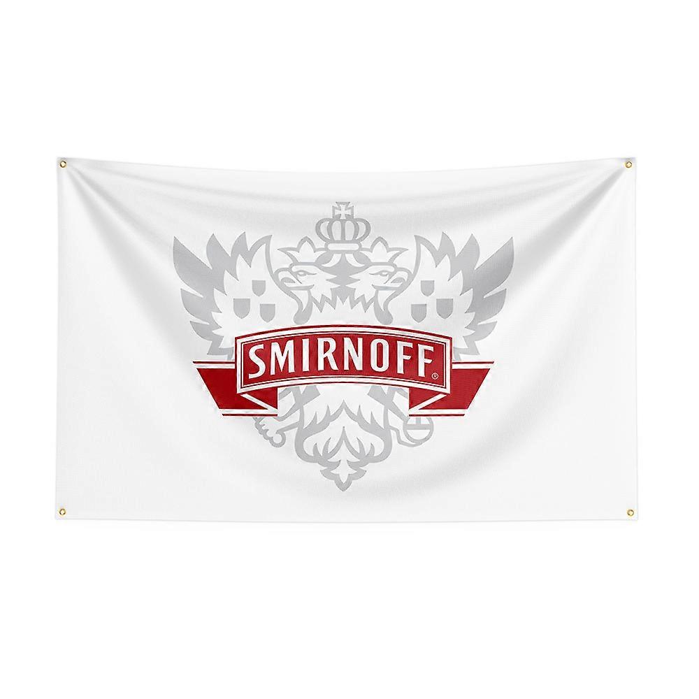 90x150cm Smirnoffs Flag Polyester Printed Alcohol Banner For Decor