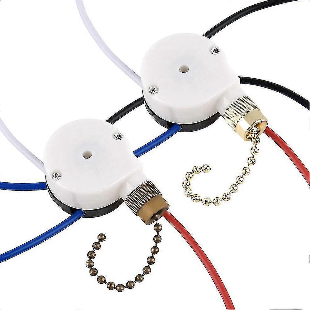 Ceiling Fan Switch Kit Ze-208s E89885 3 Speed 4 Wire Pull Chain, Ceiling Fan Parts, Switch Speed Co
