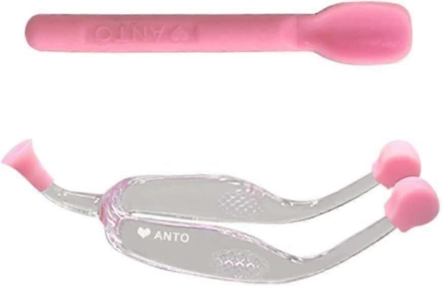 Soft Contact Lens Removal Tool - Contact Lens Insertion Tool With Tweezers And Soft Spatula For Contact Lens Removal For Travel And Home Use. - SNNGV