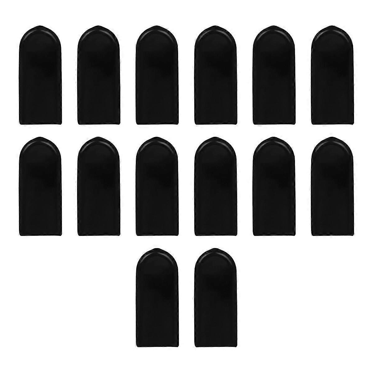 14pcs Saxophone Thumb Rest Alto Saxophone Non-slip Thumb Rest Silicone Thumb Rest Cover