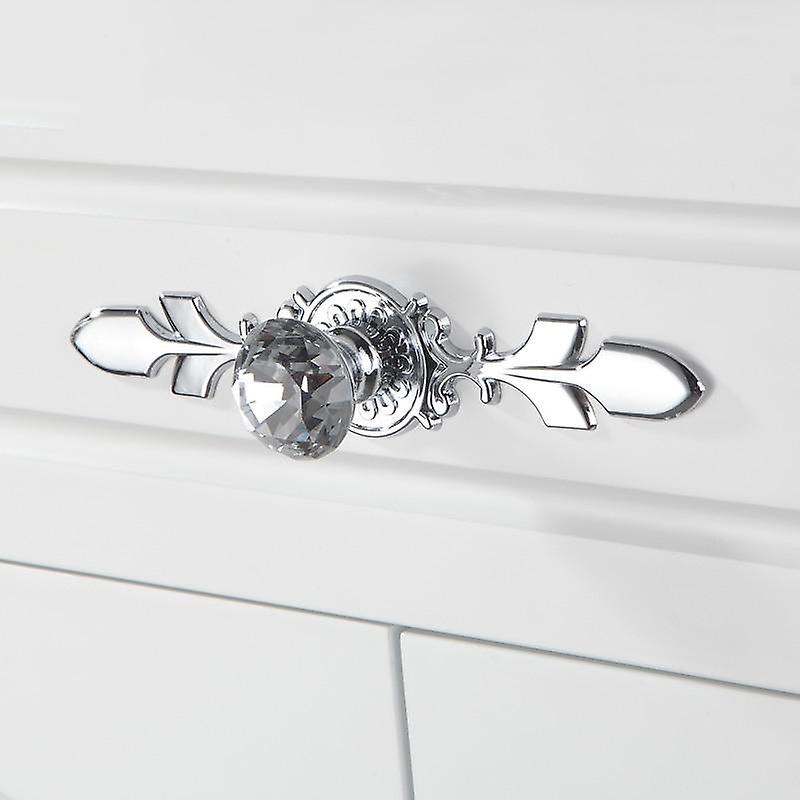 Luxury diamond crystal handles shoebox handles closet door