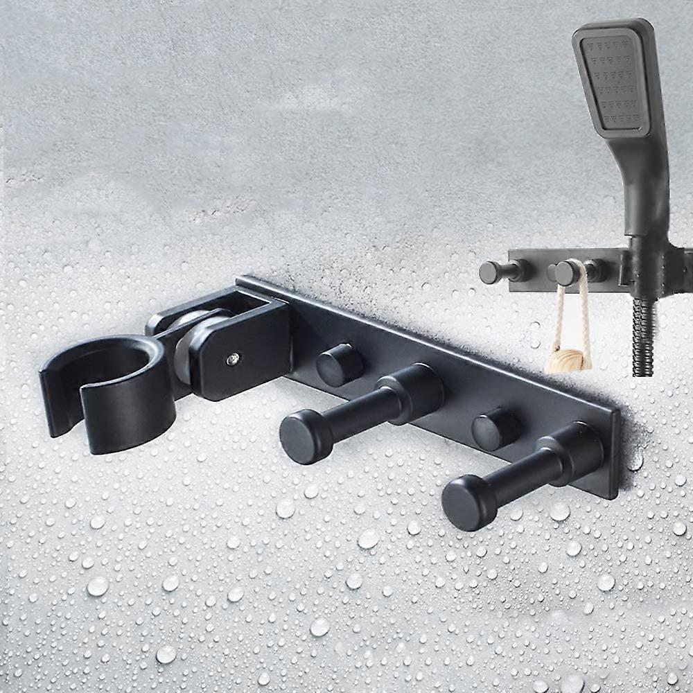 Adjustable Shower Head Holder, Bathroom Accessories Adhesive Wall Mount
