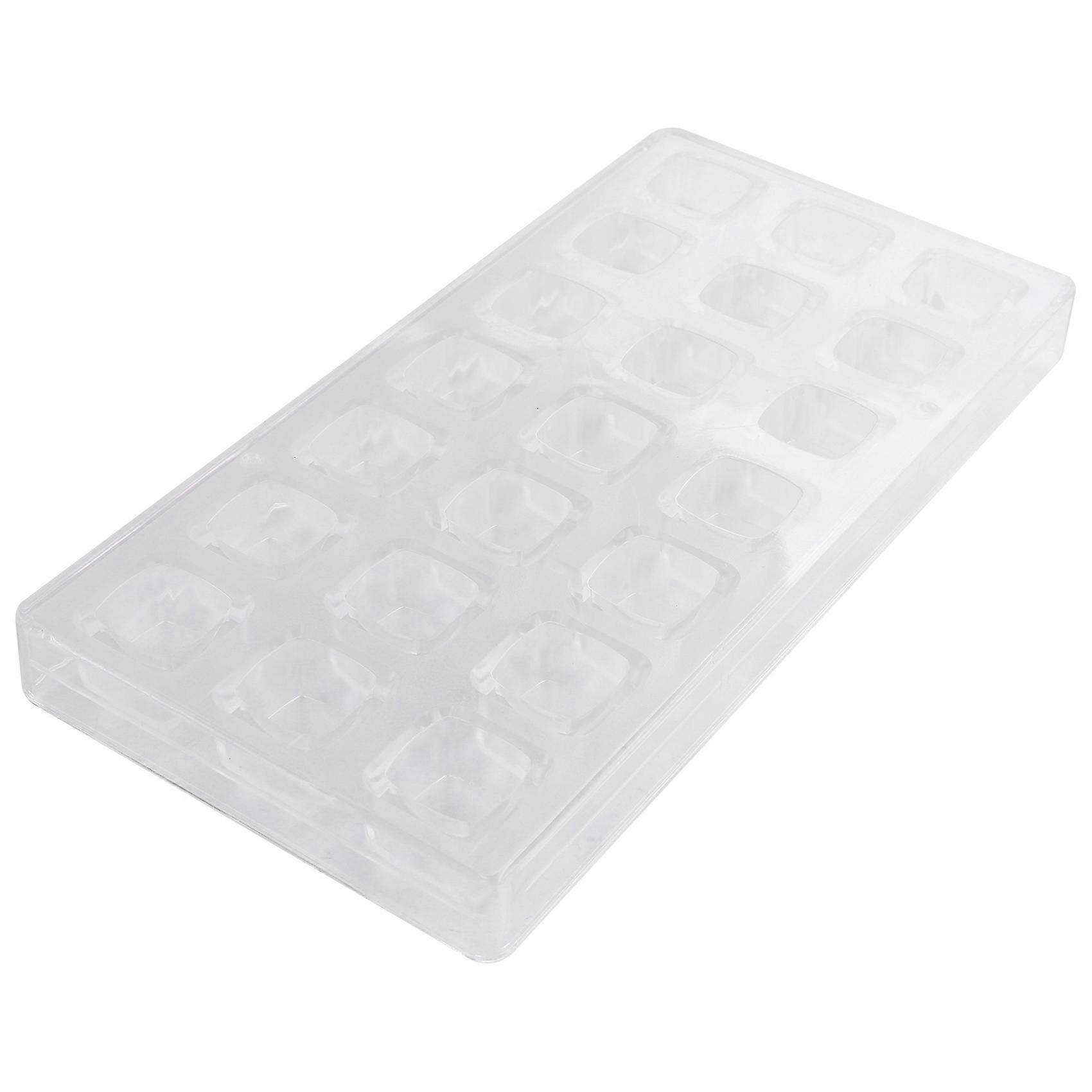 3D Chocolate Mold Homemade Square Chocolate Diy Pastry Tools Polycarbonate Chocolate Moulds