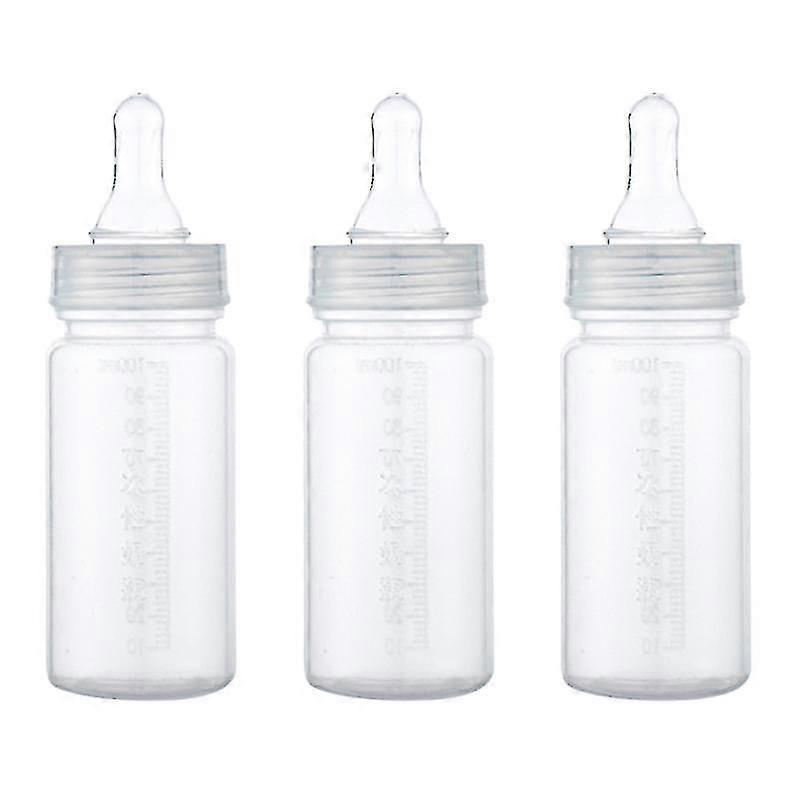 3pcs Biberón de leche desechable para bebés