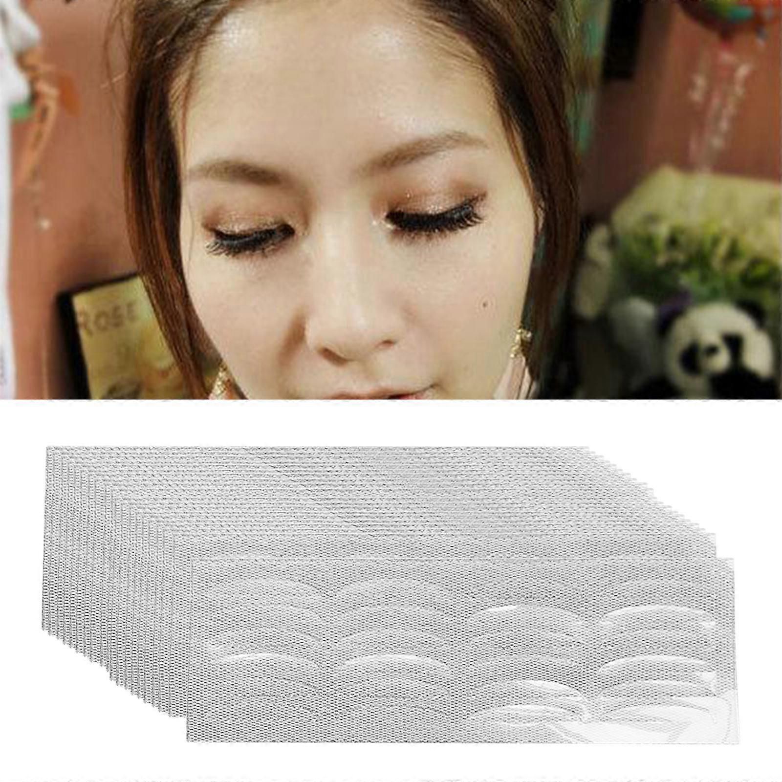 20 Sheets (480 Pcs) Invisible Tip Double Eyelid Stickers Eye Tape Without Glue, Natural - L