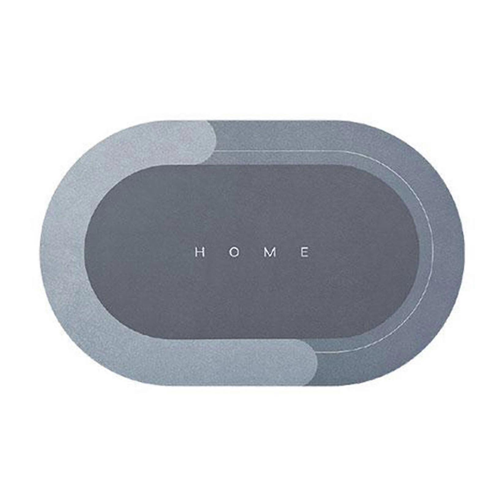 Super Absorbent Floor Mat Quick-drying Non-slip Nordic Style Diatom Mud Bath Mat For Bathroom Floor