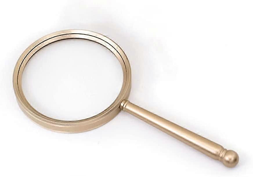 Large Reading Magnifier 10x Elderly Children For Reading Newspaper Close Work Observation Insects Hobby Science Classroom (90mm) Uc15