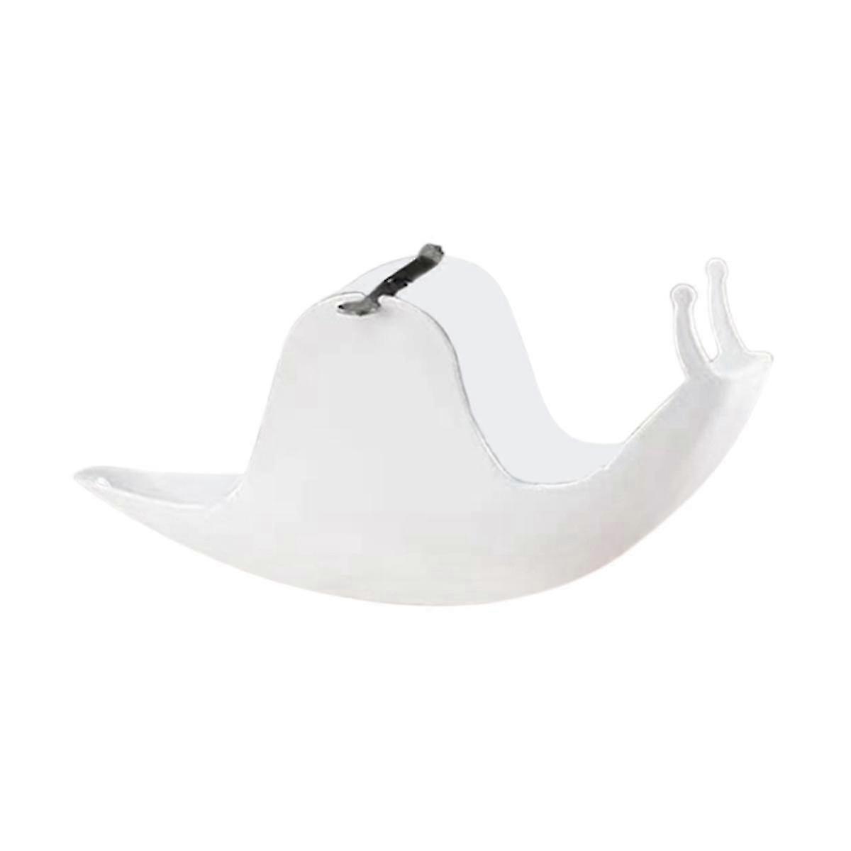 Snail Mosquito-Repellent Incense Tray Bracket Home with Cover(White)