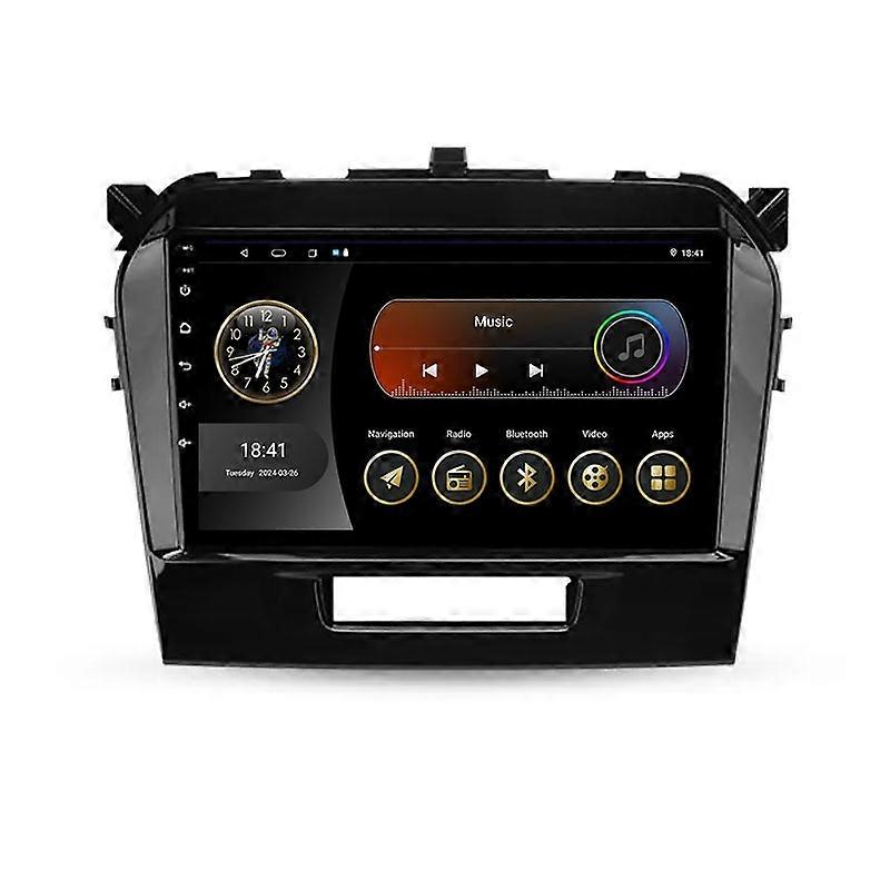 Car Radio For Suzuki Vitara 4 2014 - 2018 Multimedia Video Player WIFI Navigation