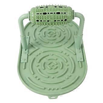Pet Slow Feeder Mat Interactive Silicone Puzzle Pad with Food Dispensing Roller for Dogs and Cats Gr