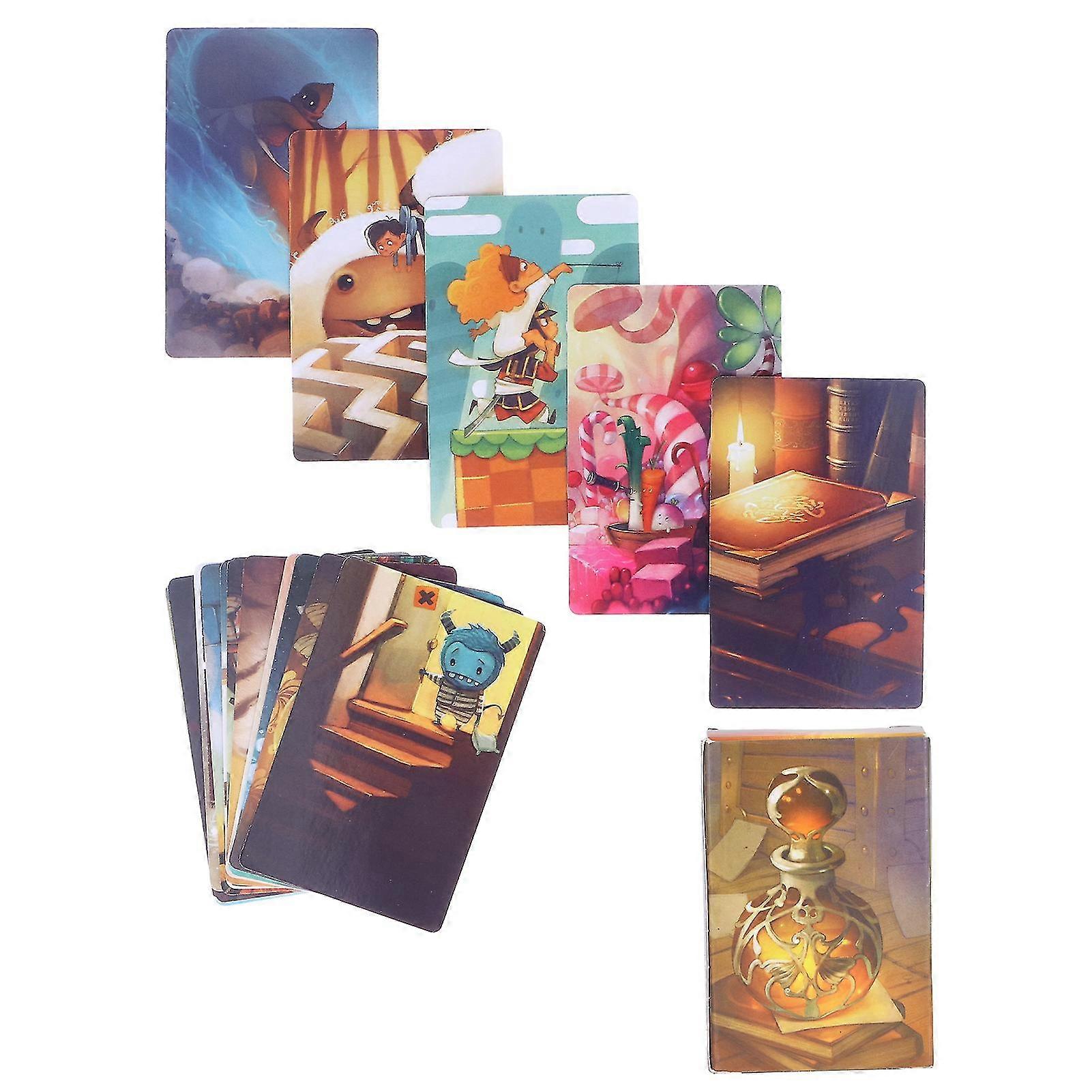 Unique Pattern Card Deck for Desktop Interactive Board Game - Multiplayer Fun for Family Parties