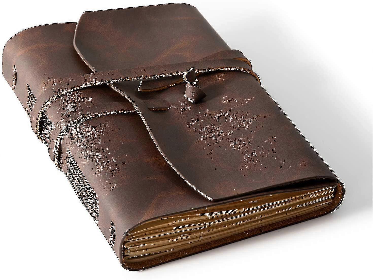Leather Journal Notebook - Leather Bound Journal-YH