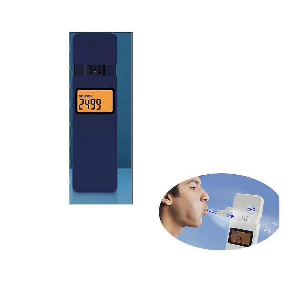New alcohol tester DX - 03 non-contact alcohol tester high precision blowing typeWithout batteryblue