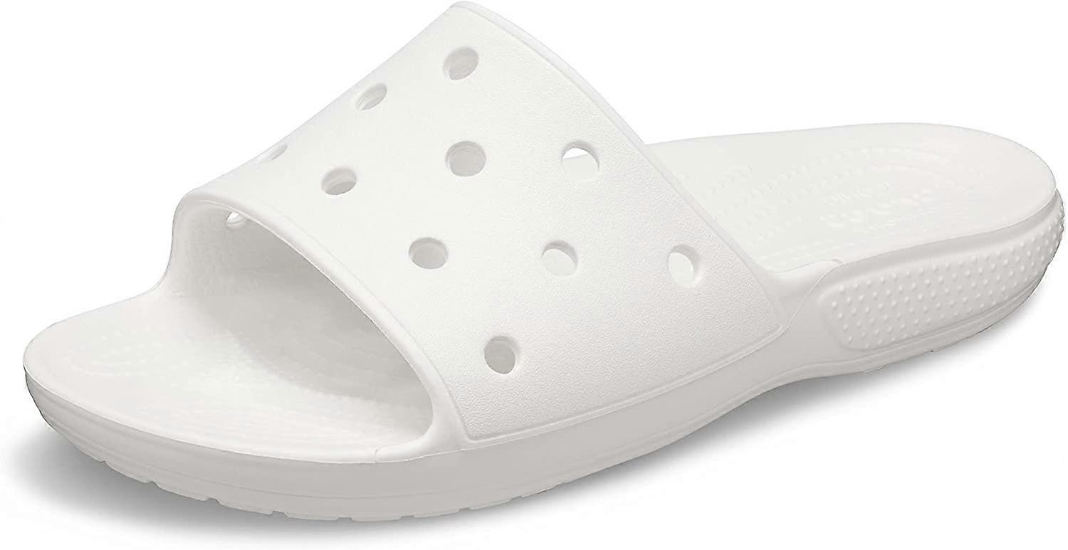 Classic Slip-On Open Toe Sandal Hybrid White (One Piece)