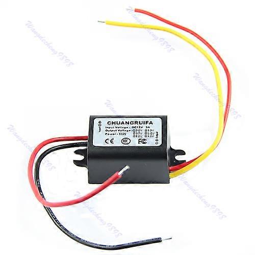 New Waterproof for DC/for DC Converter 12V Step Down to 3V 3A 15W Power Supply M