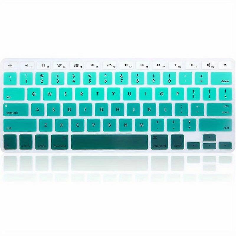 Durable Silicone Keyboard Cover for MacBook Air/Pro - Protects Against Dust, Spills, and Scratches - Compatible with 2010-2017 & 2019 or Older Version