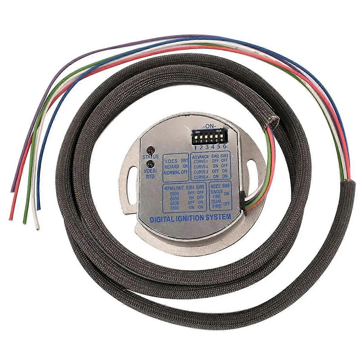 53-644 Programmerbar elektronisk tändningsmodul för motorcykel med enkel tändning för 53644