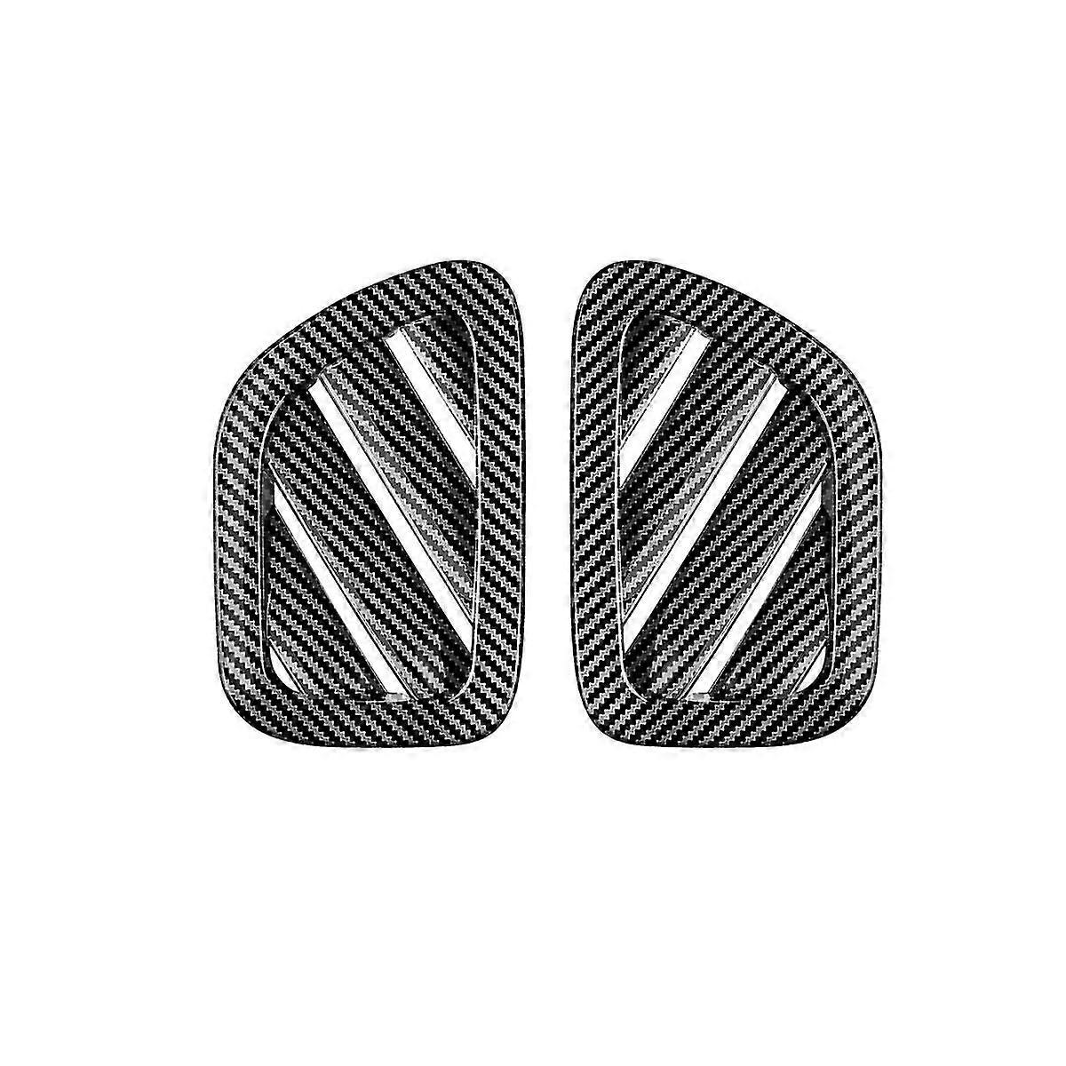 For 2023+ Carbon Fiber Front Dashboard Trim Cover Frame Sticker XYT