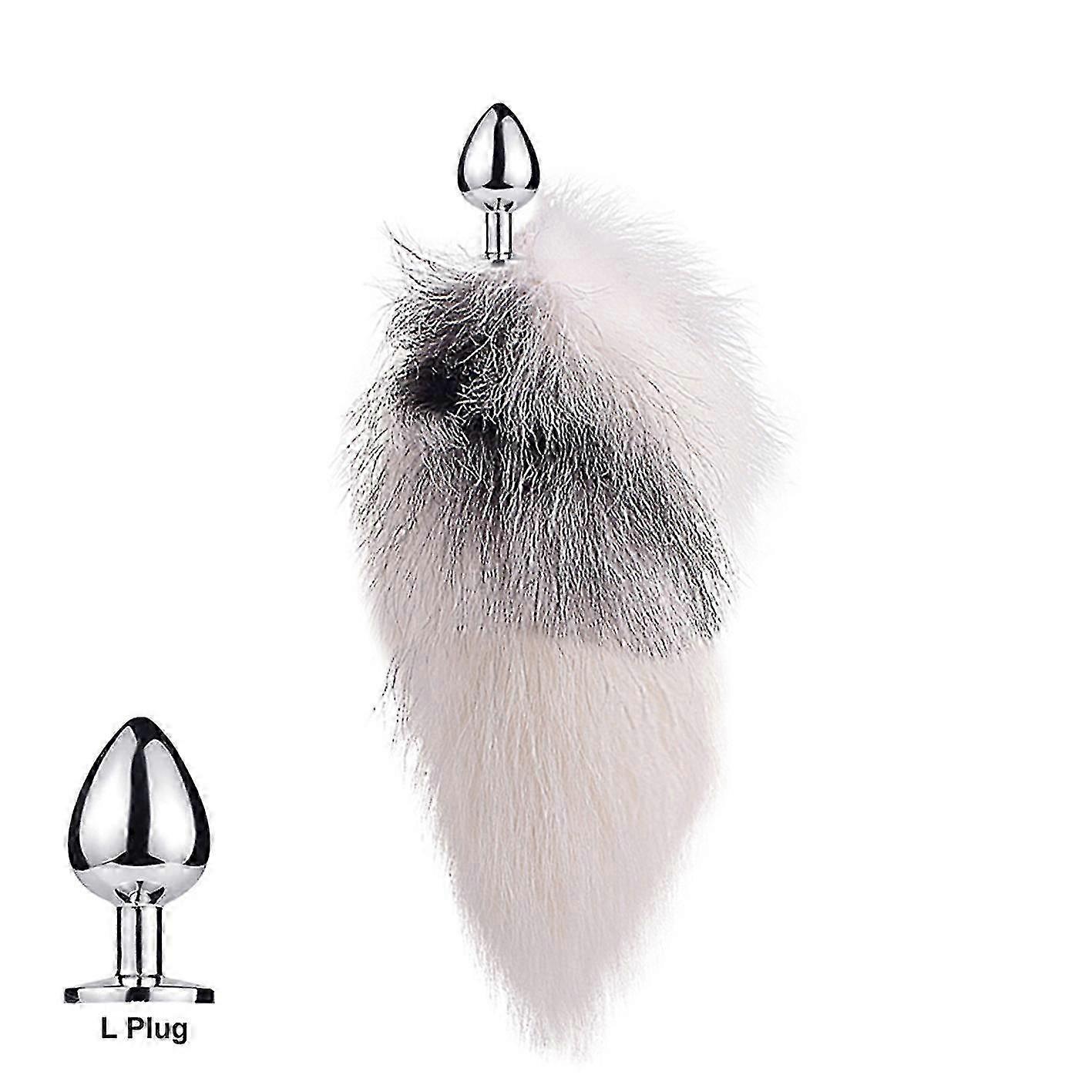 Queue Plug-in Fox Tail Cat Petits accessoires Cheveux Vrais Petite Queue Détachable Chien Jouant Sp