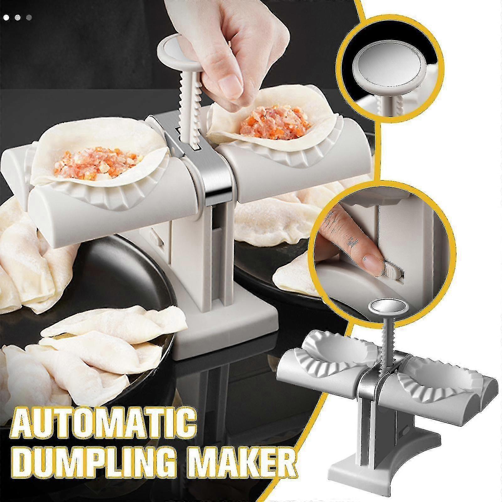 Household Double Head Automatic Dumpling Maker Mould