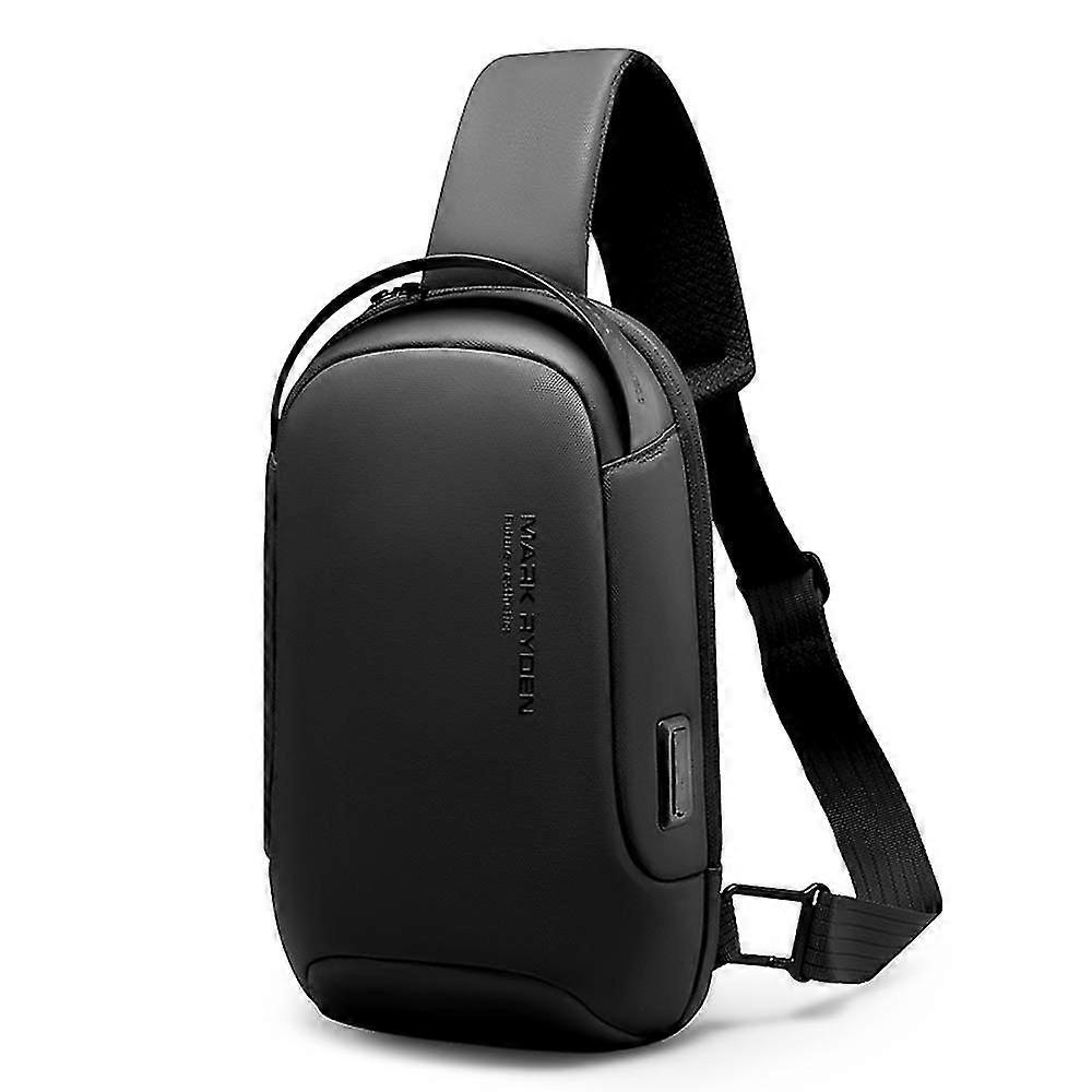 Man Chest Pack Usb Multi-function Fashion Outdoor Waterproof Single Shoulder Pack
