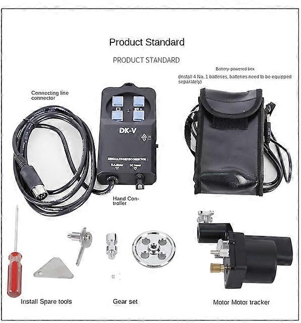 EXOS-NANO equatorial mount single-axis electric with motor astronomical telescope electric tracker photography accesso