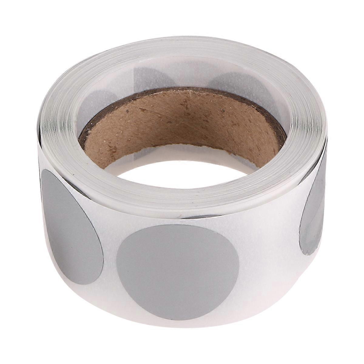 1 Roll 300pcs Scrape DIY Adhesive Sticker Round Label Paper Gift Decals