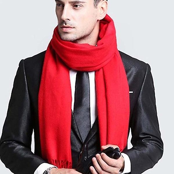 Scarf Warm Winter Soft Shawl Fringed Long Shawl