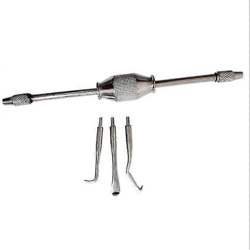 1セットステンレス鋼歯科用クラウンリムーバー機器ツール-MXBC