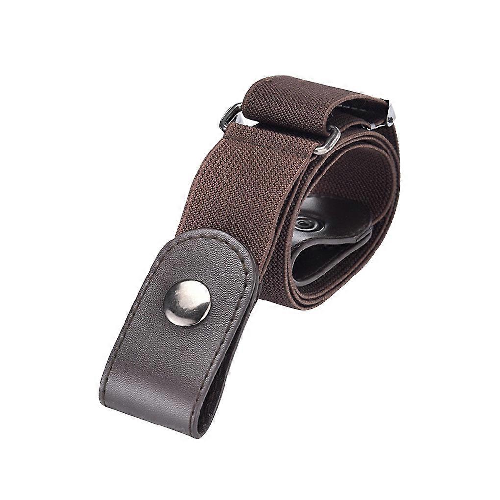 Elastic Invisible Belt Woven Fabric Traceless Unisex Waist Belt Fashionable Jean Belt Easy Belt Without Buckle free Belts