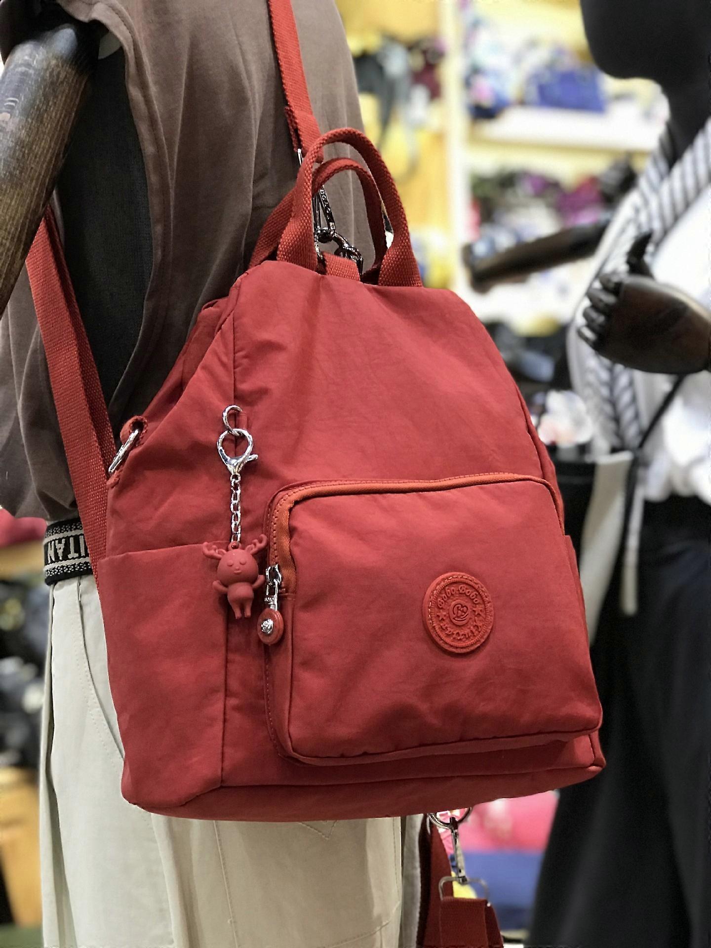 Lätt studentryggsäck skolryggsäck för tonårsflickor pojkar ryggsäck skolväska vattentät kvinnor laptop nylon resväska unisex