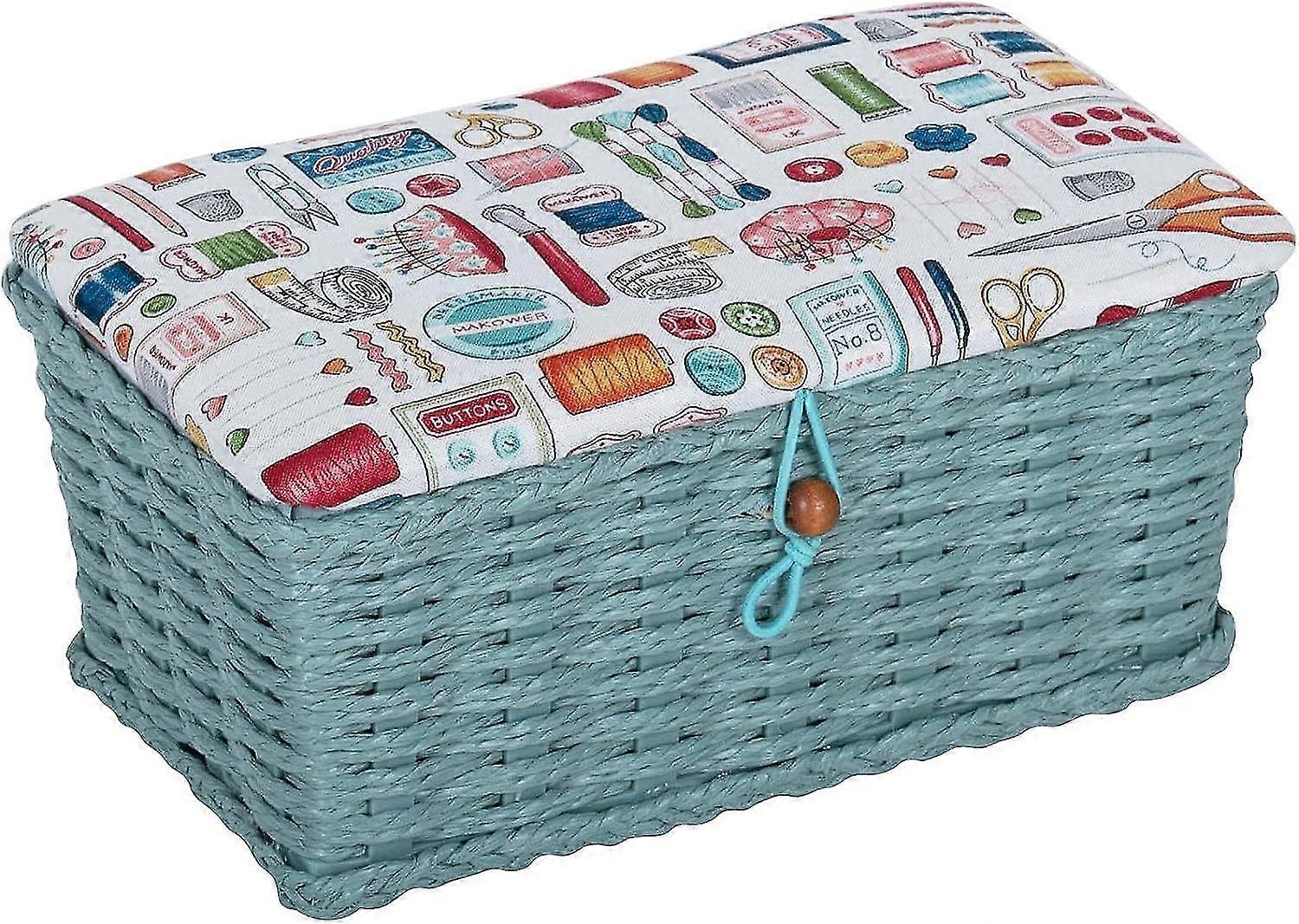 Sewing Box (s) Wicker Basket Sewing Notions