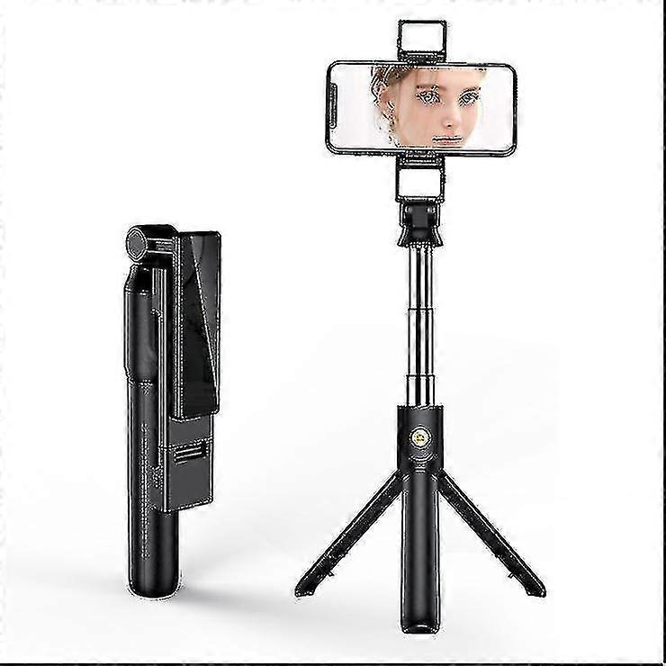 多機能ワイヤレスBluetooth自分撮りスティック携帯電話ホルダー2フィルライト新しい