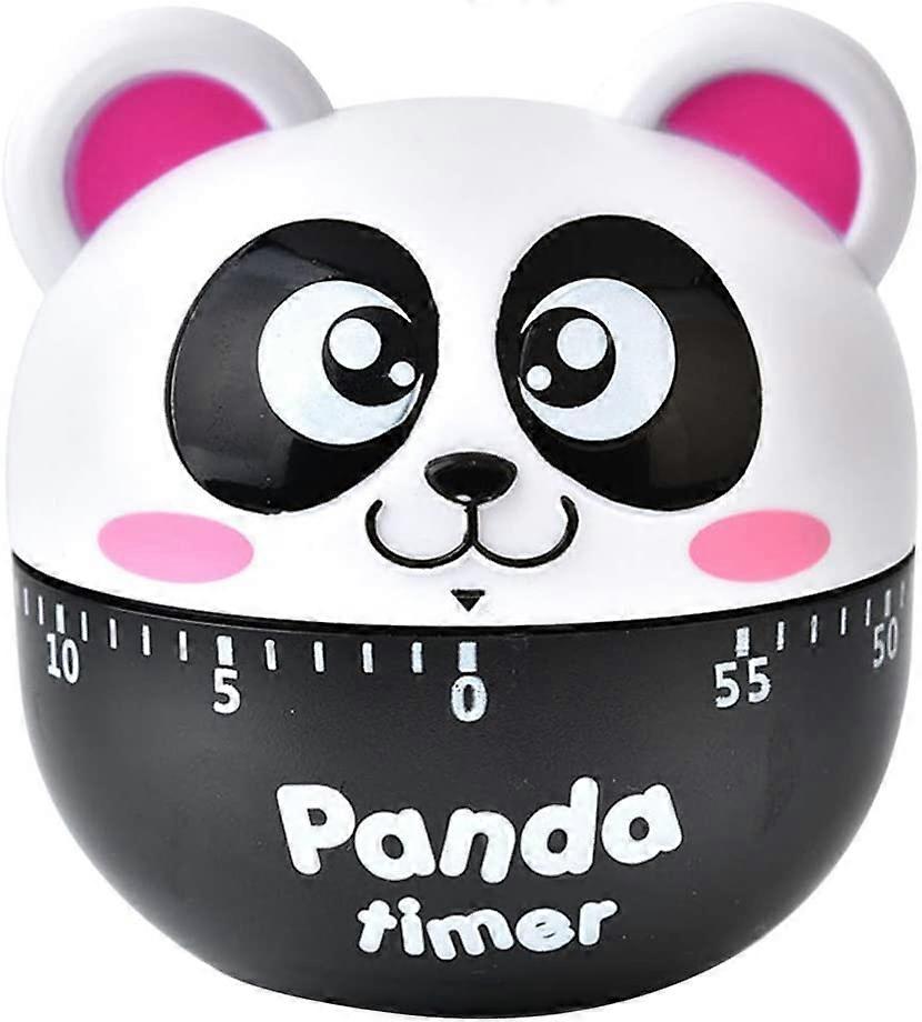 Kitchen Egg Timer Cute Classroom Timer Panda Modeling Mechanical Kitchen Baking Cooking Timer Remind