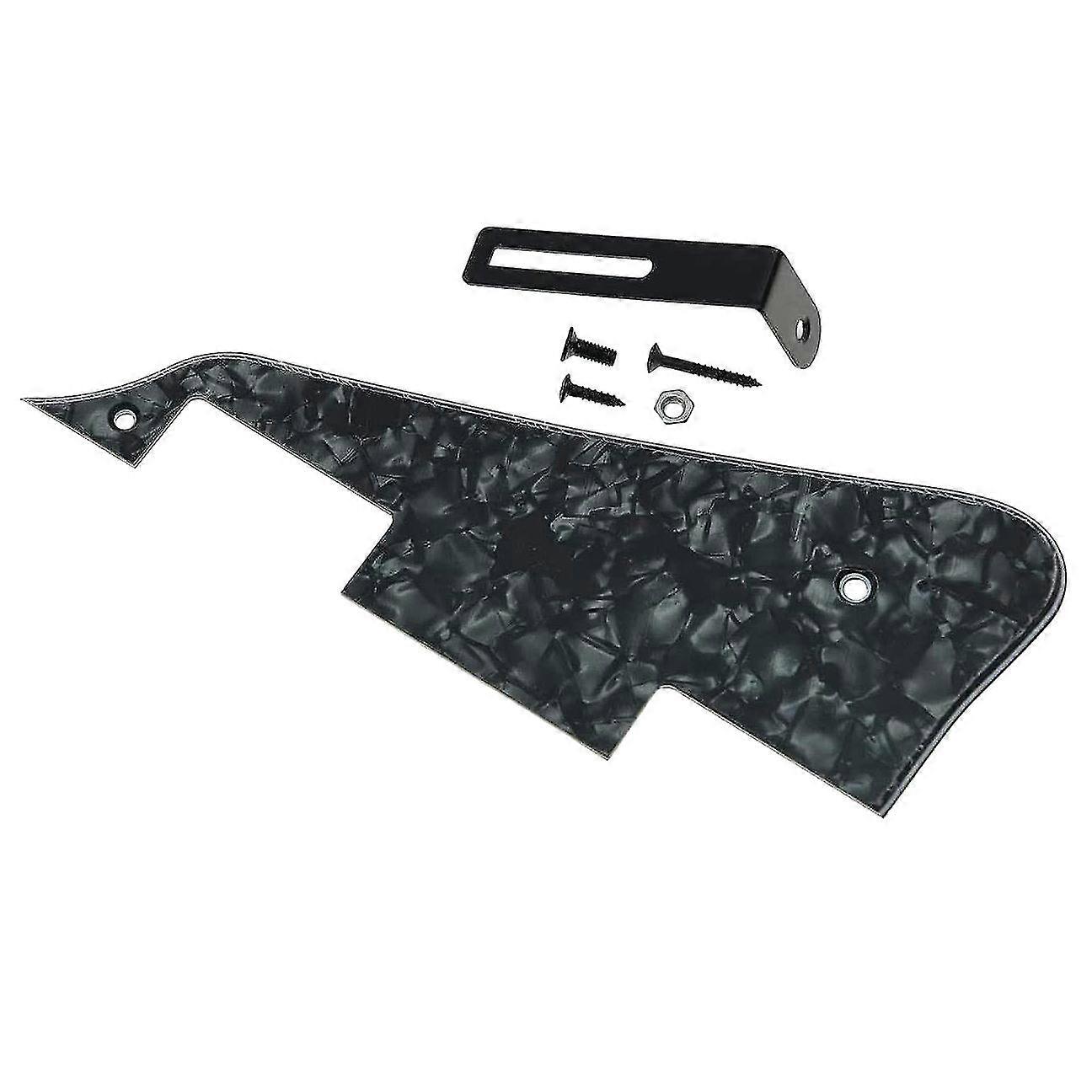 Lp Guitar Pickguard With Black Bracket For