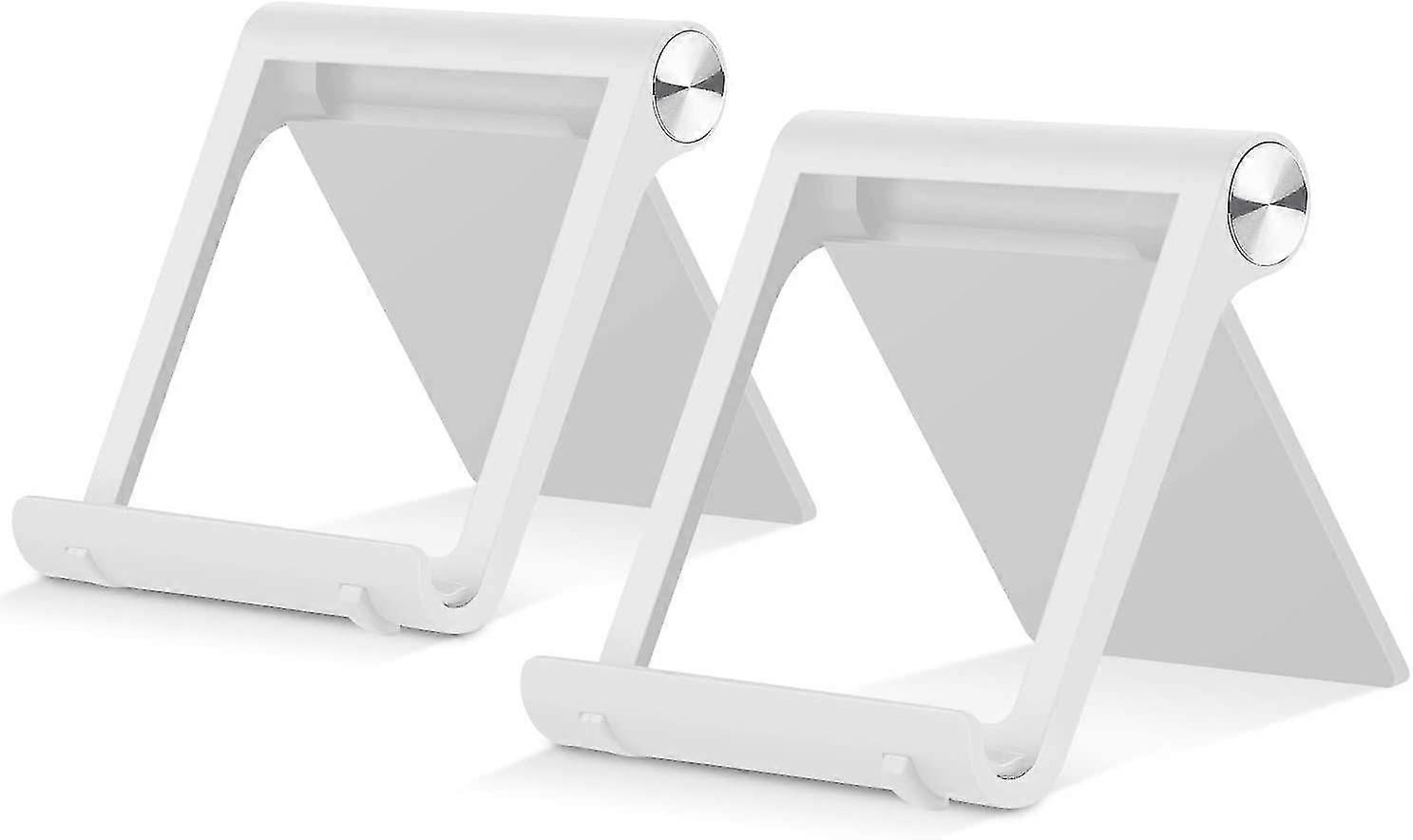 2-piece Tablet Holder, Multi-angle Portable Phone Holder, Compatible with Multiple Models