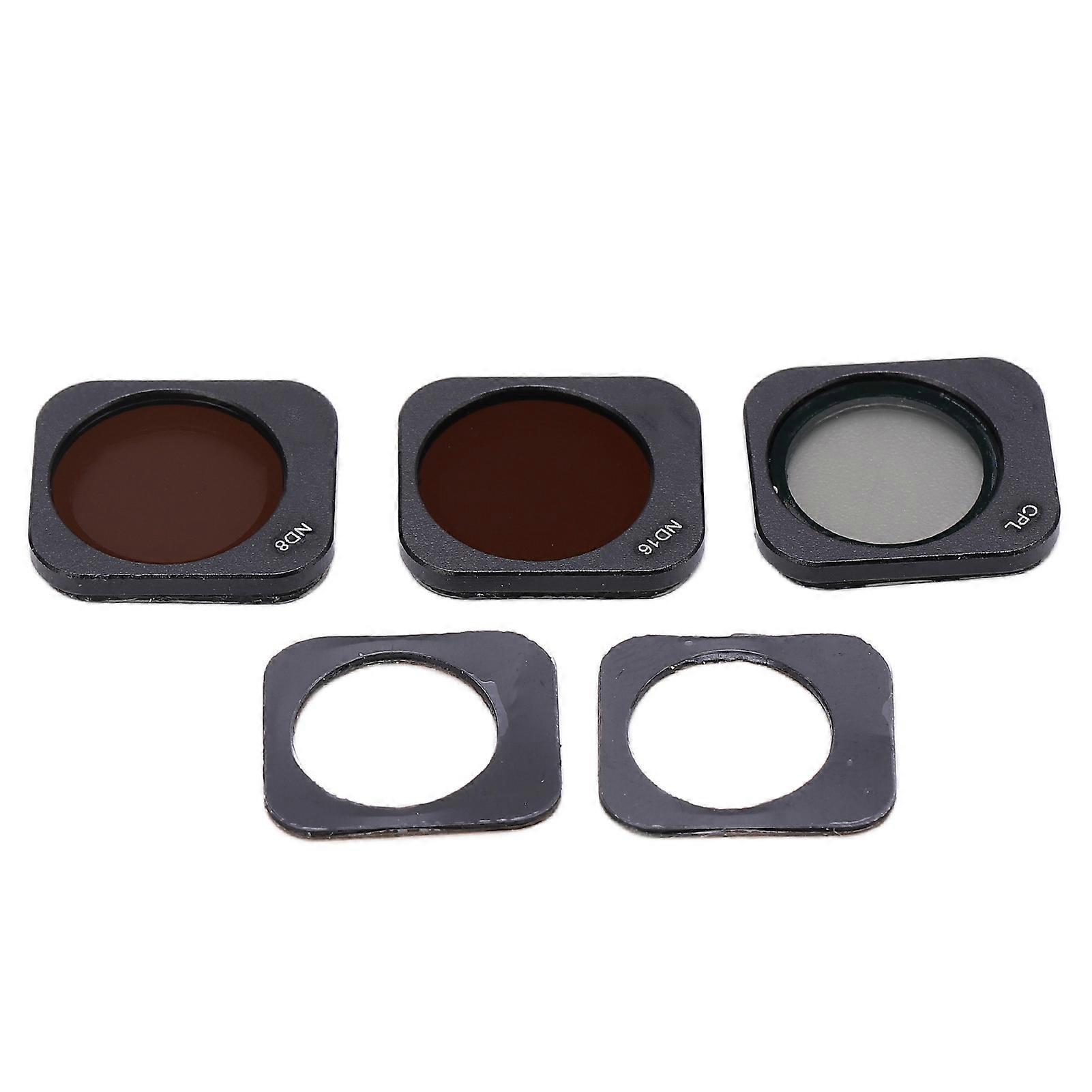 Junestar 3 in 1 Lens Filter Combo Kit CPL ND8 ND16 Filter for Hubsan Zino Mini Pro Lens