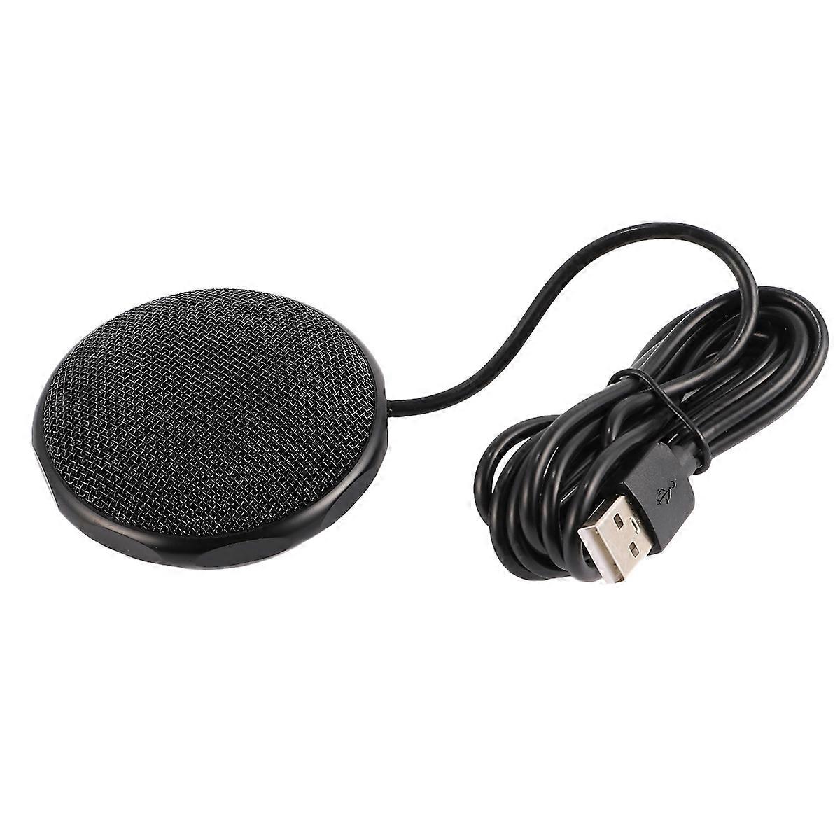 Conference USB Microphone 360 Degree Pickup Omnidirectional Mic for Meeting