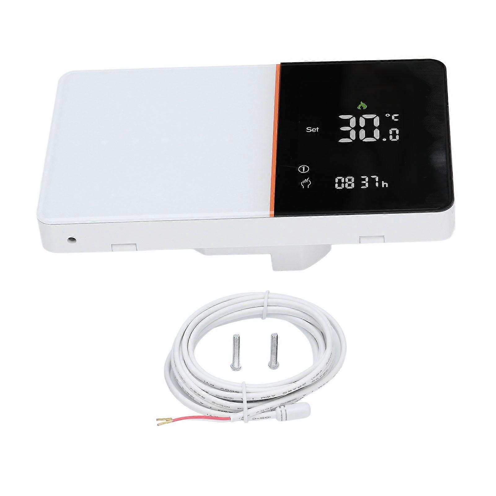 Smart Thermostat Fast Reading High Accuracy Support Multi Language Dual Sensor LCD Thermostat for Home AC95~240V