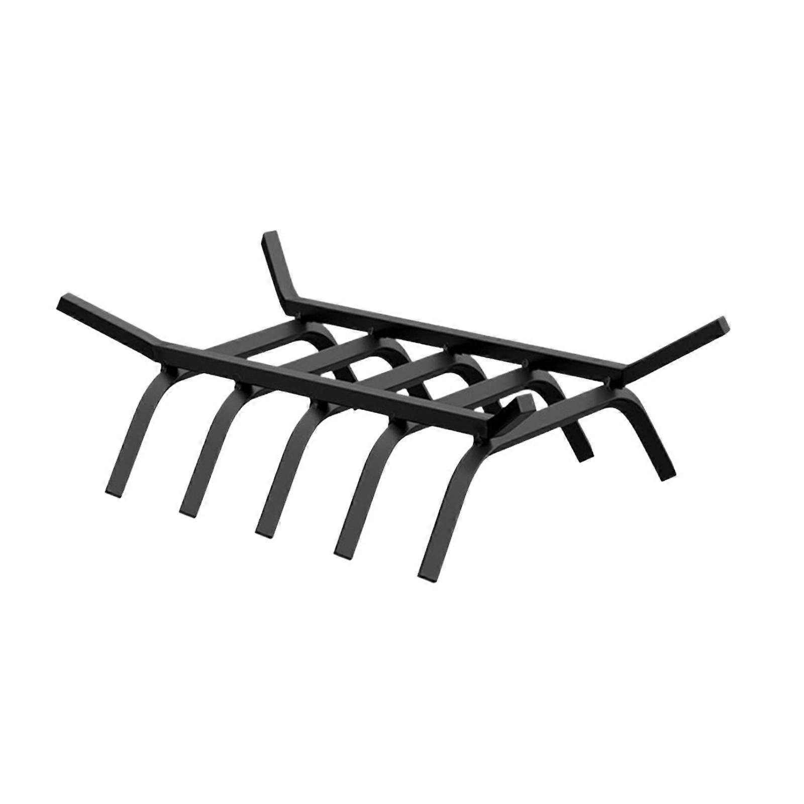 薪ラックオーガナイザー芝生の庭の暖炉のための装飾的な暖炉の丸太火格子