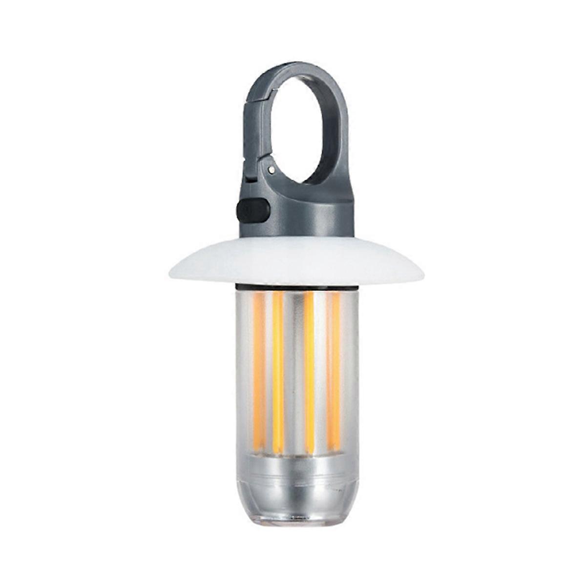 Multifunctional Camping Light Camping Atmosphere Light Warm White Dual Light Flashlight Portable Fl