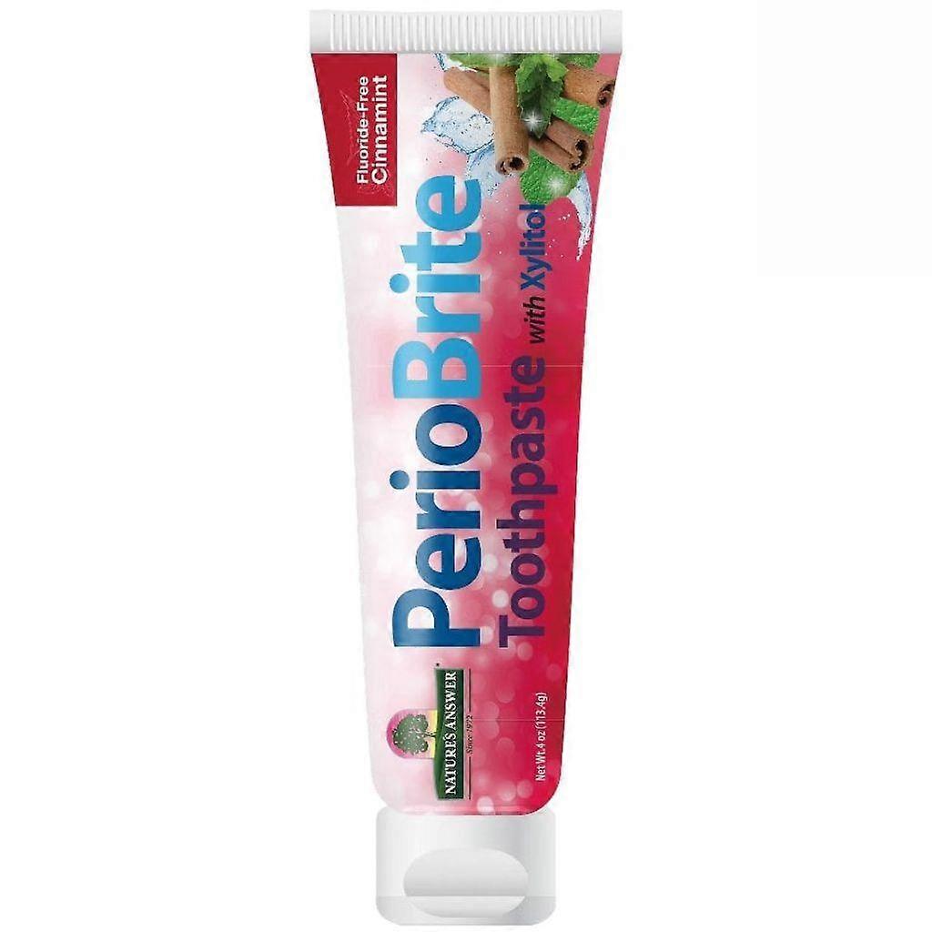 Nature's Answer Periobrite Toothpaste Cinnamint 113g 1593