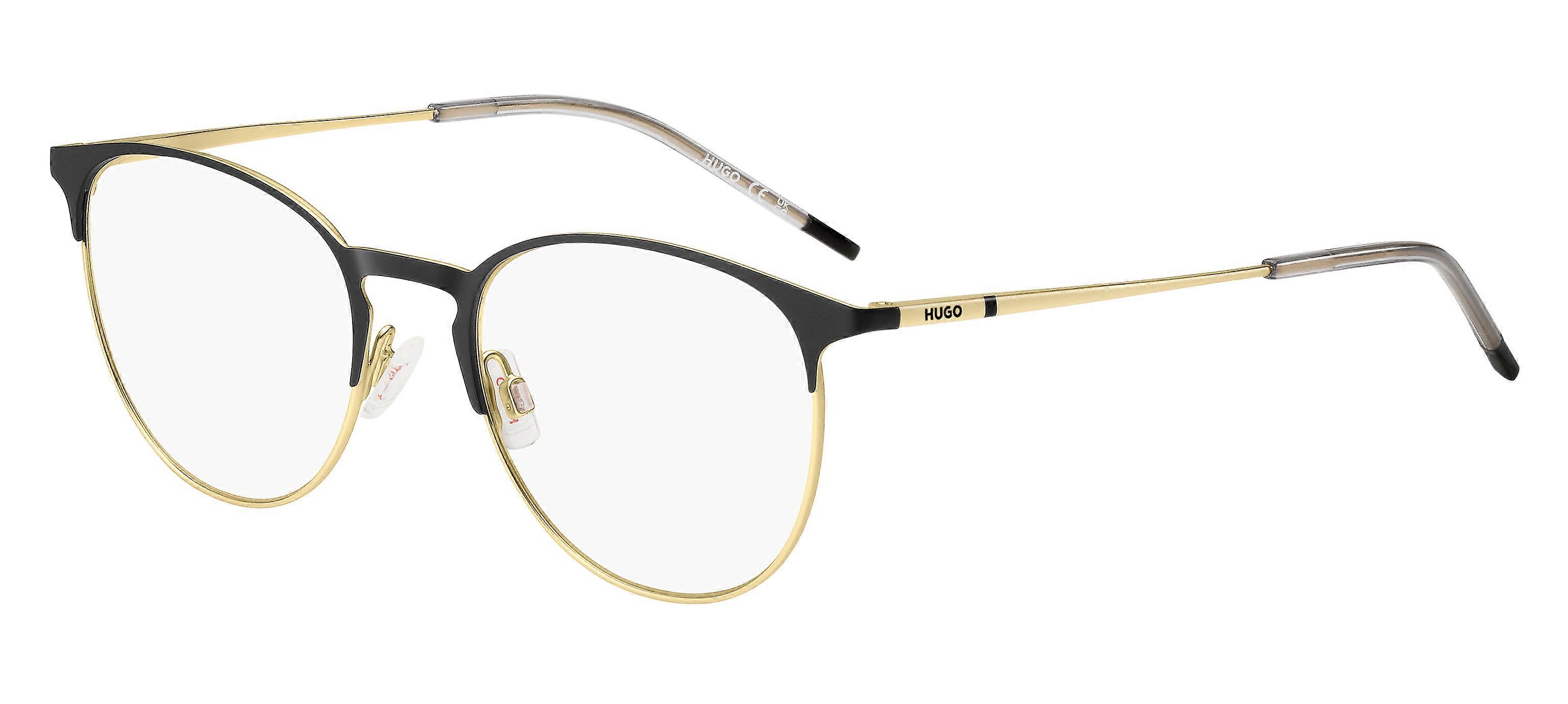 Eyewear Frames HUGO HG 1290 I46 MATTE BLACK GOLD 52/19/145 MAN