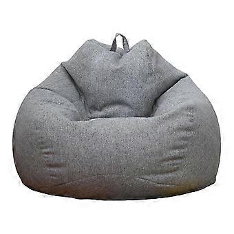 Bean Bag Cover Solid Color Dust-proof Easy to Care Giant...