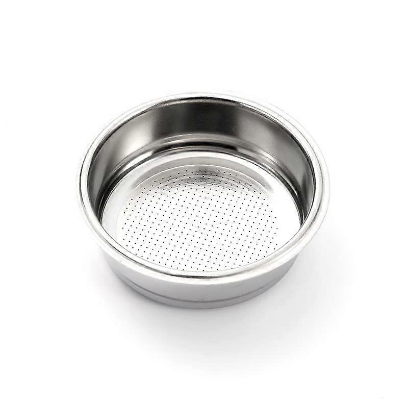 Non-pressurized filter basket for coffee brewing, single cup sieve 51mm
