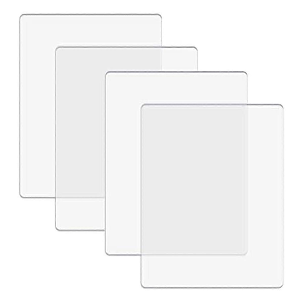 4pcs Standard Cutting Mats for Die Cutting Machine,Polycarbonate Plastic Cutting Board,Cutting Mat