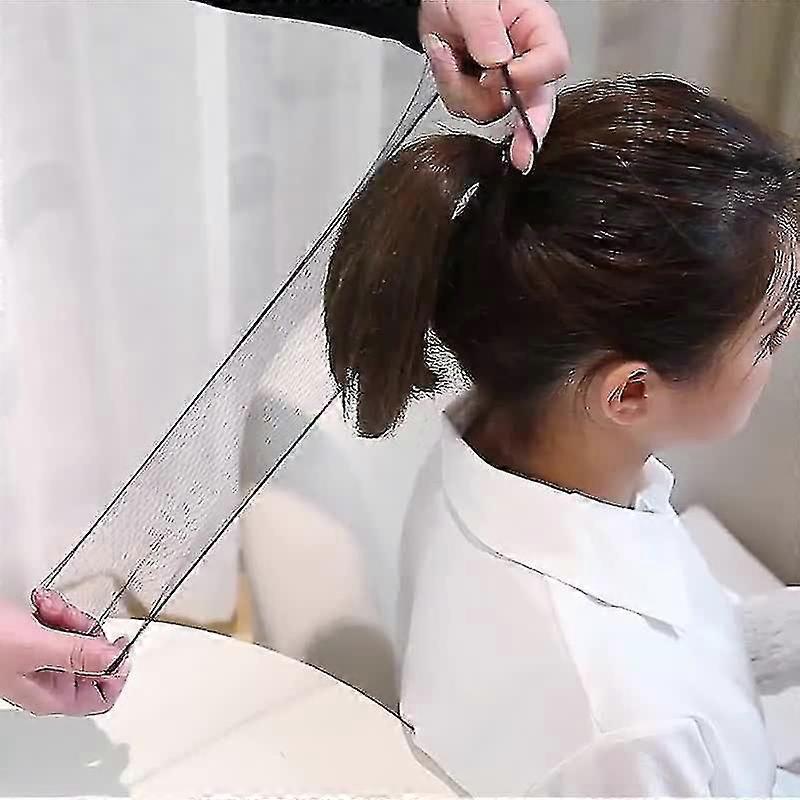 Hair Nets Invisible Elastic Edge Mesh 10 Pieces 50cm Individual Package Invisible Hair Nets