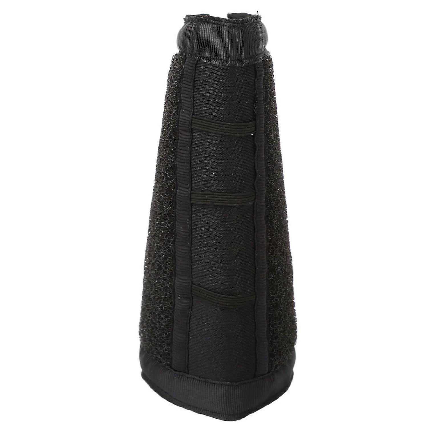 Professional Black Nylon Armband Makeup Brush Cleaner