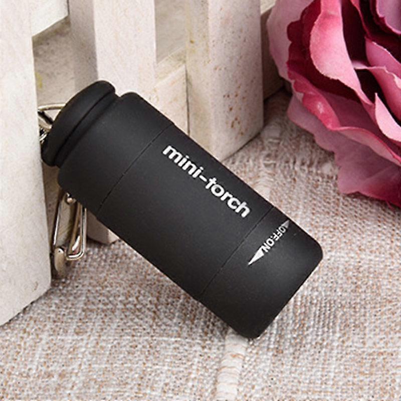 1pc Outdoor Sports Camping Waterproof Mini LED Light USB Rechargeable Flashlight Lamp Pocket Keychain USB Rechargeable Pocket Keychain Flashlight