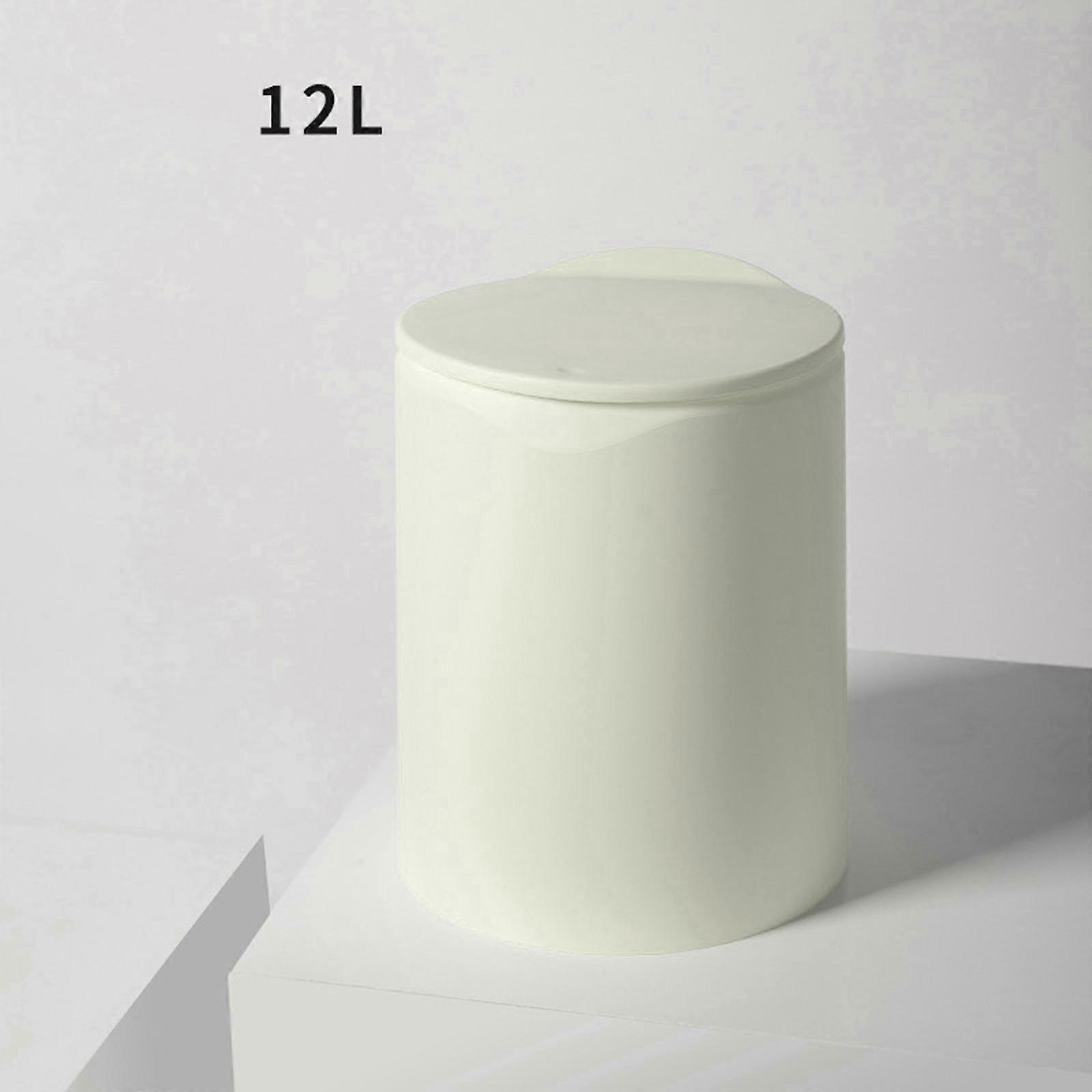 El Basınçlı Çöp Kovası Kapaklı Flip Kapak Çöp Kutusu Çift Katmanlı Ayrılabilir pembe